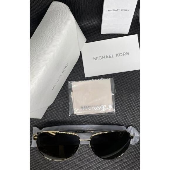 Michael Kors Hvar Aviator Sunglasses -New- main image 5